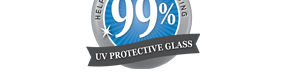 99% UV Protective Glass